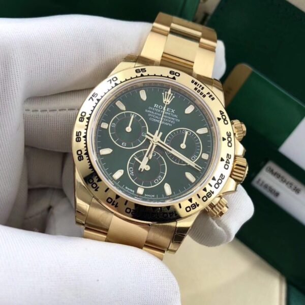 Daytona Green Yellow Gold - Image 2