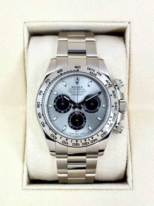 2020 Rolex Cosmograph Daytona "Ghost" 40mm 116509 White Gold Silver Dial