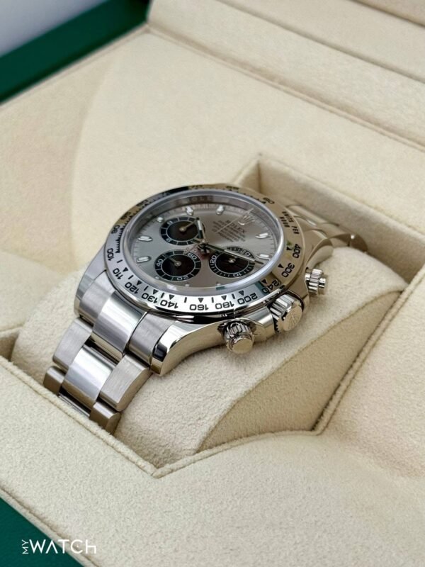 2020 Rolex Cosmograph Daytona "Ghost" 40mm 116509 White Gold Silver Dial - Image 3