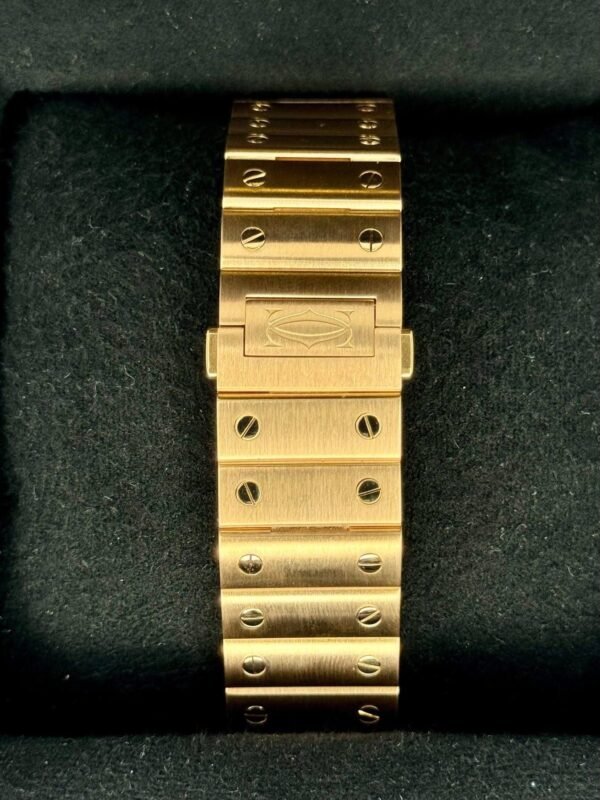 2021 Santos De Cartier 39.8mm WHSA0016 Rose Gold Skeleton Dial - Image 3