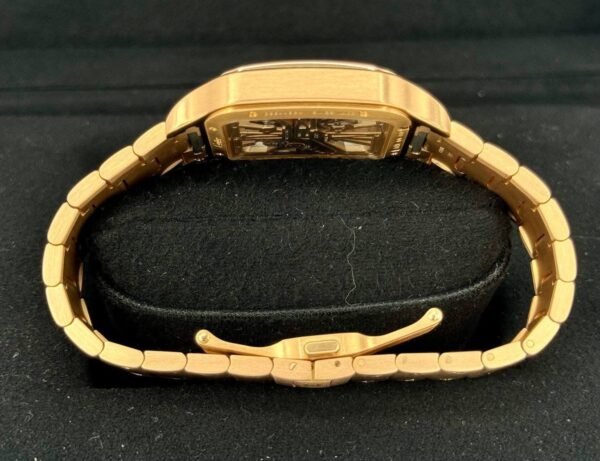 2021 Santos De Cartier 39.8mm WHSA0016 Rose Gold Skeleton Dial - Image 5