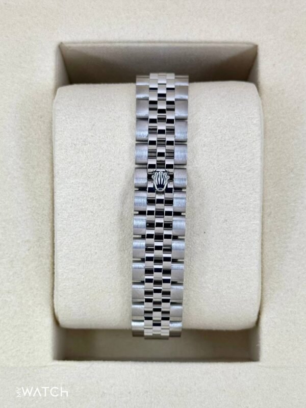 NEW 2025 Rolex Lady Datejust 28mm 279174 Oystersteel 18kt Fluted Bezel Jubilee Bracelet Pink Dial - Image 2