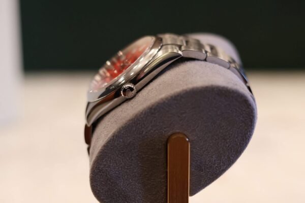 Oyster Perpetual 41 Coral Red 124300 WITH white tag! watch & card from 2021 short 1 in excellent condition. - Image 4