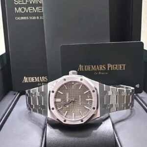 A P Royal Oak 15450ST Ruthenium Dial 37mm
