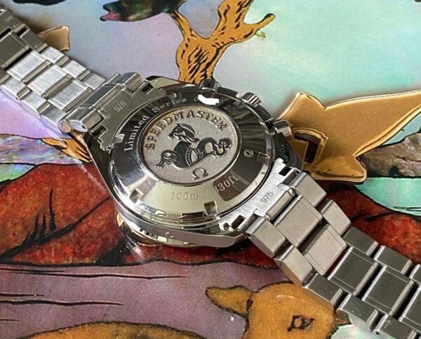 Omega Speedmaster Date 40 Stainless Steel Panda Dial 1957 Japan Limited Edition - Image 2