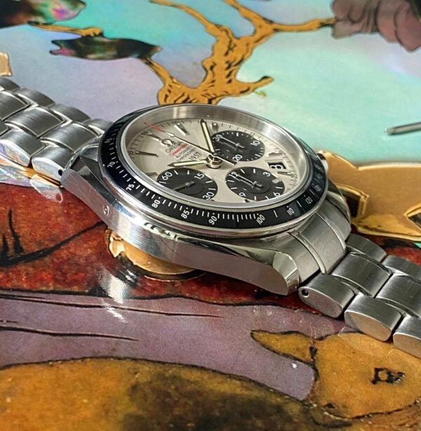 Omega Speedmaster Date 40 Stainless Steel Panda Dial 1957 Japan Limited Edition - Image 5