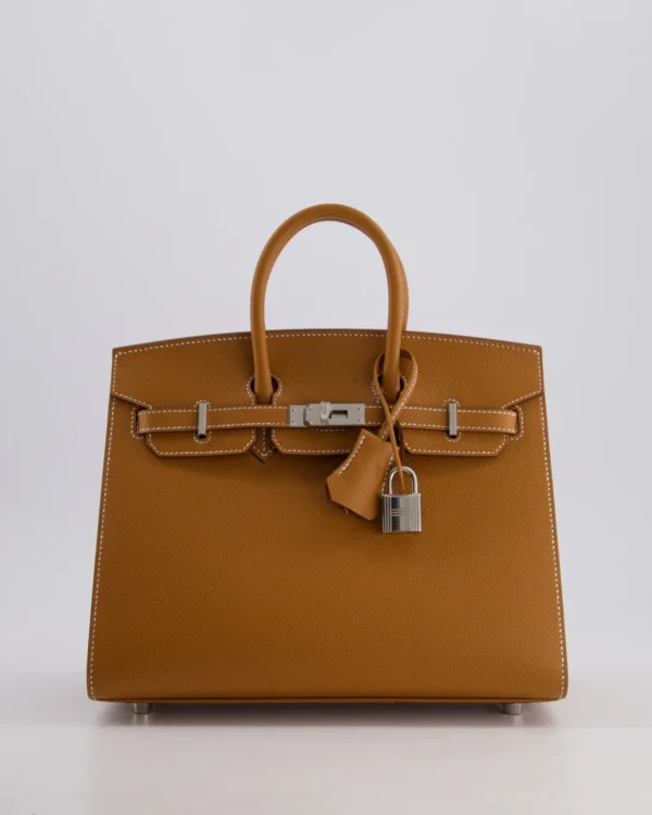 HOLY GRAIL* Hermès Birkin 25cm Sellier Bag in Gold Epsom Leather with Palladium Hardware