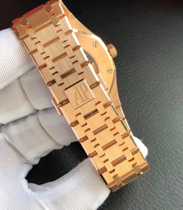 Royal Oak Double Balance Wheel Rose Gold Openworked Skeleton - Image 4