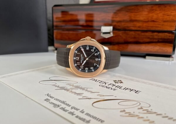 ROSE GOLD AQUANAUT MODEL 5167R-001 - Image 6