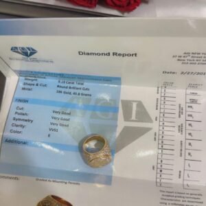 Mexican Maximilliano Coin diamond Ring