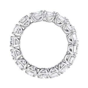 Avi & Co. Emerald & Oval Cut Diamond Bypass Ring